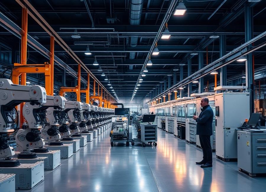 Manufacturing consulting visual